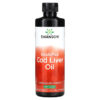 Swanson Emulsified Cod Liver Oil Mint 16 fl oz (473 ml) 087614019536