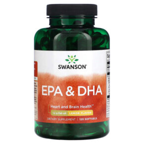 Swanson EPA & DHA Lemon 120 viên 087614170152
