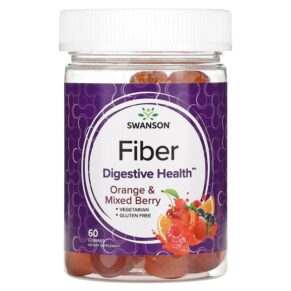 Swanson Fiber Orange & Mixed Berry 60 viên 087614118697