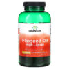 Swanson Flaxseed Oil High Lignan 980 mg 200 viên 087614170053