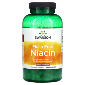 Swanson Flush Free Niacin 500 mg 240 viên 087614210216