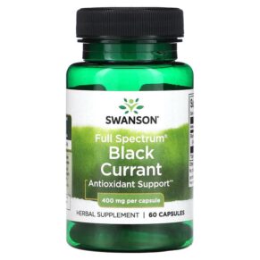 Swanson Full Spectrum Black Currant 400 mg 60 viên 087614112725