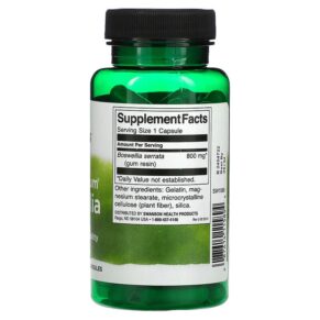 Swanson Full Spectrum Boswellia Double Strength 60 Capsules 087614115894