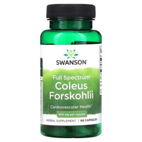 Swanson Full Spectrum Coleus Forskohlii 400 mg 60 viên 087614114286