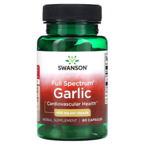 Swanson Full Spectrum Garlic 400 mg 60 viên 087614112633