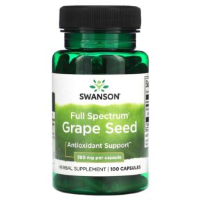 Swanson Full Spectrum Grape Seed 380 mg 100 viên 087614110073