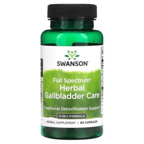 Swanson Full Spectrum Herbal Gallbladder Care 60 viên 087614114927