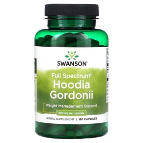 Swanson Full Spectrum Hoodia Gordonii 400 mg 180 viên 087614110516