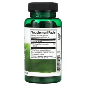 Swanson Full Spectrum Maca 500 mg 100 Capsules 087614019611