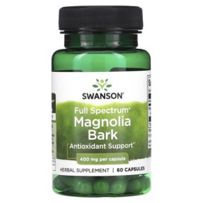Swanson Full Spectrum Magnolia Bark 400 mg 60 viên 087614113784