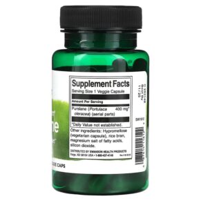 Swanson Full Spectrum Purslane 400 mg 60 Veggie Caps 3 Swanson Full Spectrum Purslane 400 mg 60 Veggie Caps 087614116129