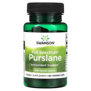 Swanson Full Spectrum Purslane 400 mg 60 viên 087614116129