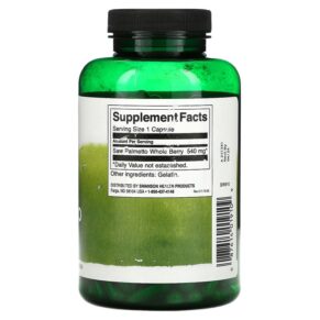 Swanson Full Spectrum Saw Palmetto 540 mg 250 Capsules 087614019109