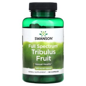 Swanson Full Spectrum Tribulus Fruit 500 mg 90 viên 087614111537