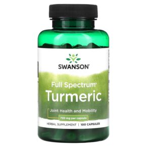 Swanson Full Spectrum Turmeric 720 mg 100 viên 087614019406