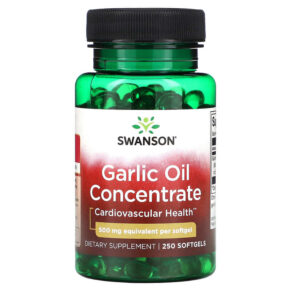 Swanson Garlic Oil Concentrate 500 mg 250 viên 087614013930