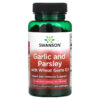 Swanson Garlic and Parsley with Wheat Germ Oil 250 Softgels 4 Swanson Garlic & Parsley + Wheat Germ Oil 250 viên 087614013862