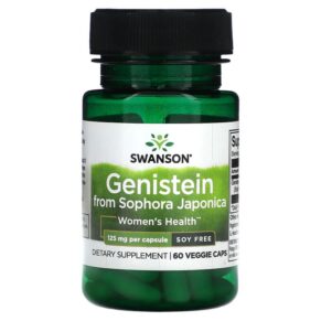 Swanson Genistein from Sophora Japonica Soy Free 125 mg 60 viên 087614028729