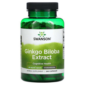 Swanson Ginkgo Biloba Extract 60 mg 240 viên 087614018935
