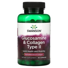 Swanson Glucosamine & Collagen Type II 90 viên 087614118062