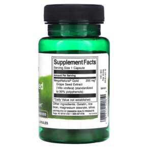 Swanson Grape Seed Extract 200 mg 60 Capsules 087614140810