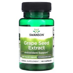 Swanson Grape Seed Extract 200 mg 60 viên 087614140810