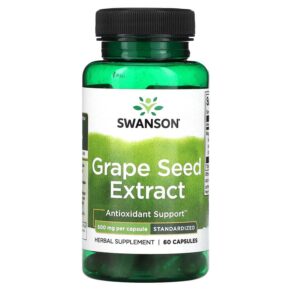 Swanson Grape Seed Extract Standardized 500 mg 60 viên 087614140933