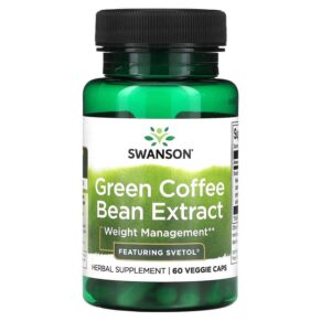 Swanson Green Coffee Bean Extract 60 viên 087614040608