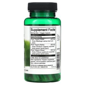 Swanson Green Energy Blend 60 Veggie Caps 087614060507
