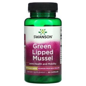 Swanson Green Lipped Mussel 500 mg 60 viên 087614114347