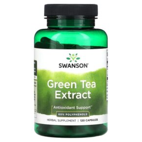 Swanson Green Tea Extract 120 viên 087614141077