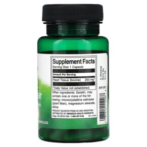 Swanson Heart Glandular 250 mg 60 Capsules 087614112268