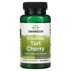 Swanson HiActives Tart Cherry 465 mg 60 viên 087614141121