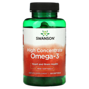 Swanson High Concentrate Omega-3 120 viên 087614170954