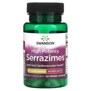 Swanson High Potency Serrazimes 34 mg 60 viên 087614023250