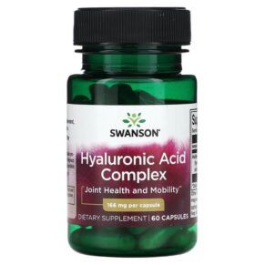 Swanson Hyaluronic Acid Complex 166 mg 60 viên 087614028644