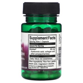 Swanson Hyaluronic Acid Complex 83 mg 60 Capsules 087614028620