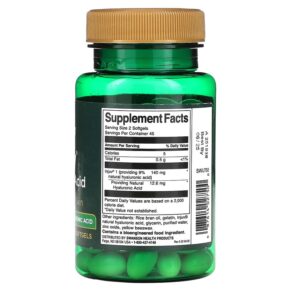 Swanson Injuv Hyaluronic Acid 70 mg 90 Softgels 087614027500