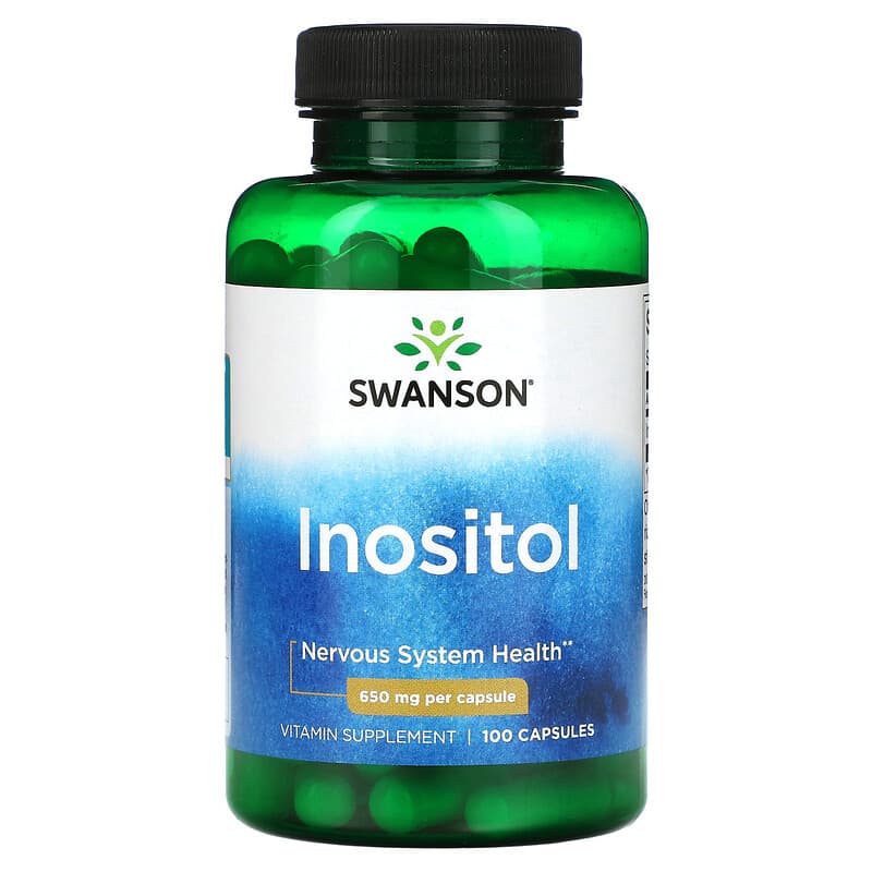 Swanson Inositol 650 mg 100 viên 087614018744