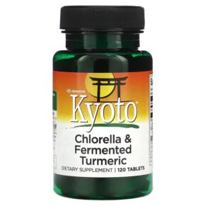 Swanson Kyoto Chlorella & Fermented Turmeric 120 viên 087614180069