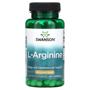 Swanson L-Arginine 500 mg 100 viên 087614018522
