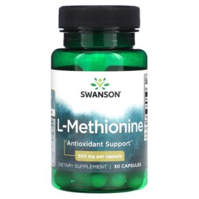 Swanson L-Methionine 500 mg 30 viên 087614111216