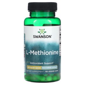 Swanson L-Methionine Featuring AjiPure 500 mg 60 viên 087614024516