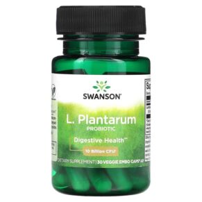 Swanson L. Plantarum Probiotic 10 Billion CFU 30 viên 087614190167