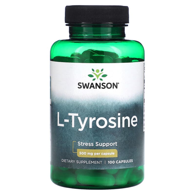 Swanson L-Tyrosine 500 mg 100 viên 087614018553