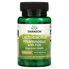 Swanson Lactobacillus Rhamnosus + FOS 5 Billion CFU 60 viên 087614190242