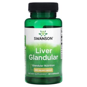 Swanson Liver Glandular 500 mg 60 viên 087614112244