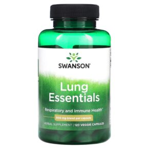 Swanson Lung Essentials 500 mg 120 viên 087614070872