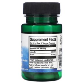 Swanson Luteolin Complex 100 mg 30 Veggie Caps 087614028354