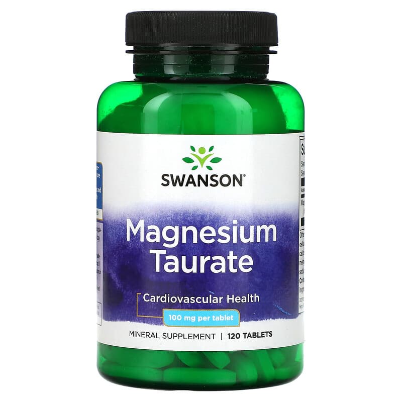 Swanson Magnesium Taurate 100 mg 120 viên 087614113647